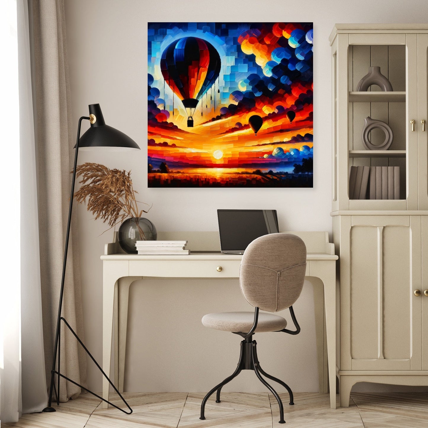 Dusk Contrasts Canvas