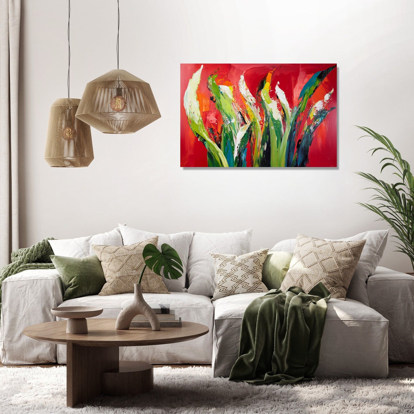 Leek Symphony Canvas