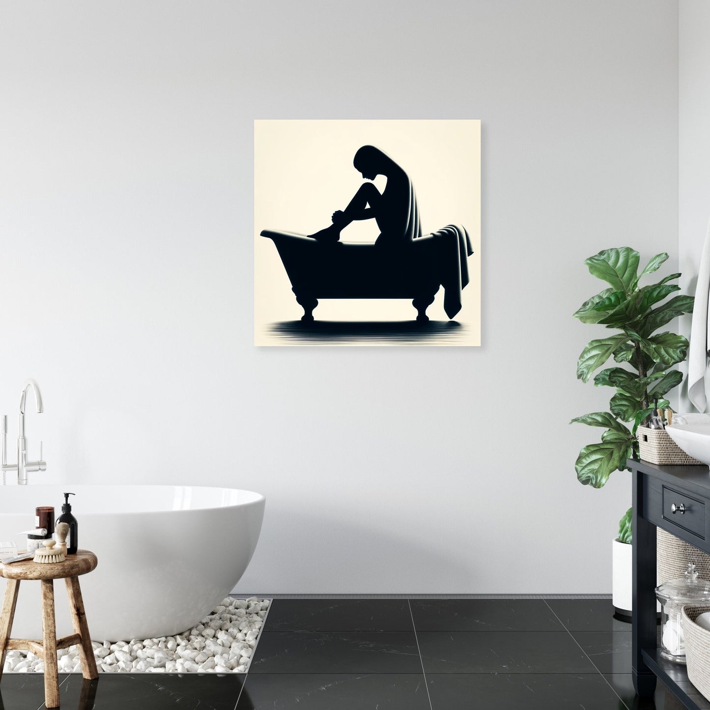 Contemplative Calm Canvas