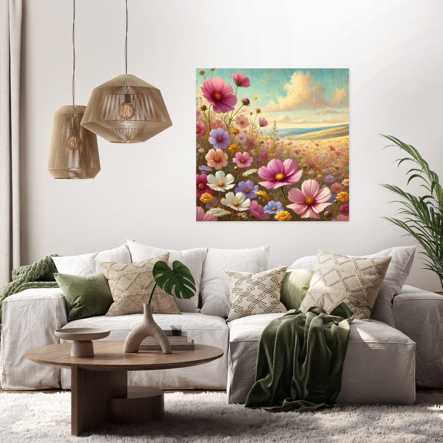 Summer Blooms Canvas