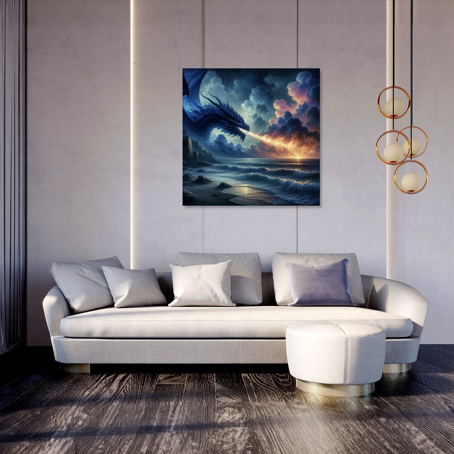 Twilight Flame Canvas