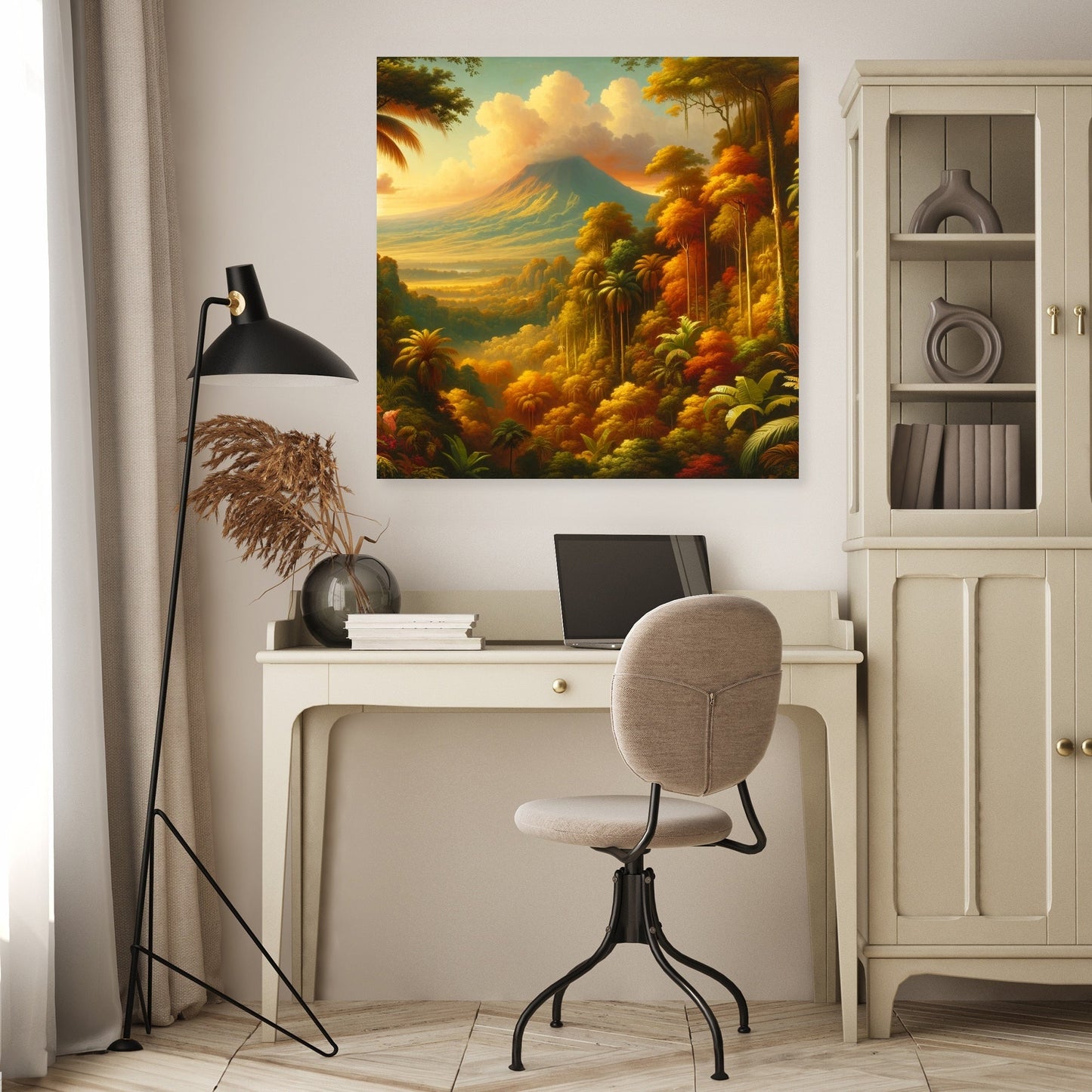 Volcanic Grandeur Canvas