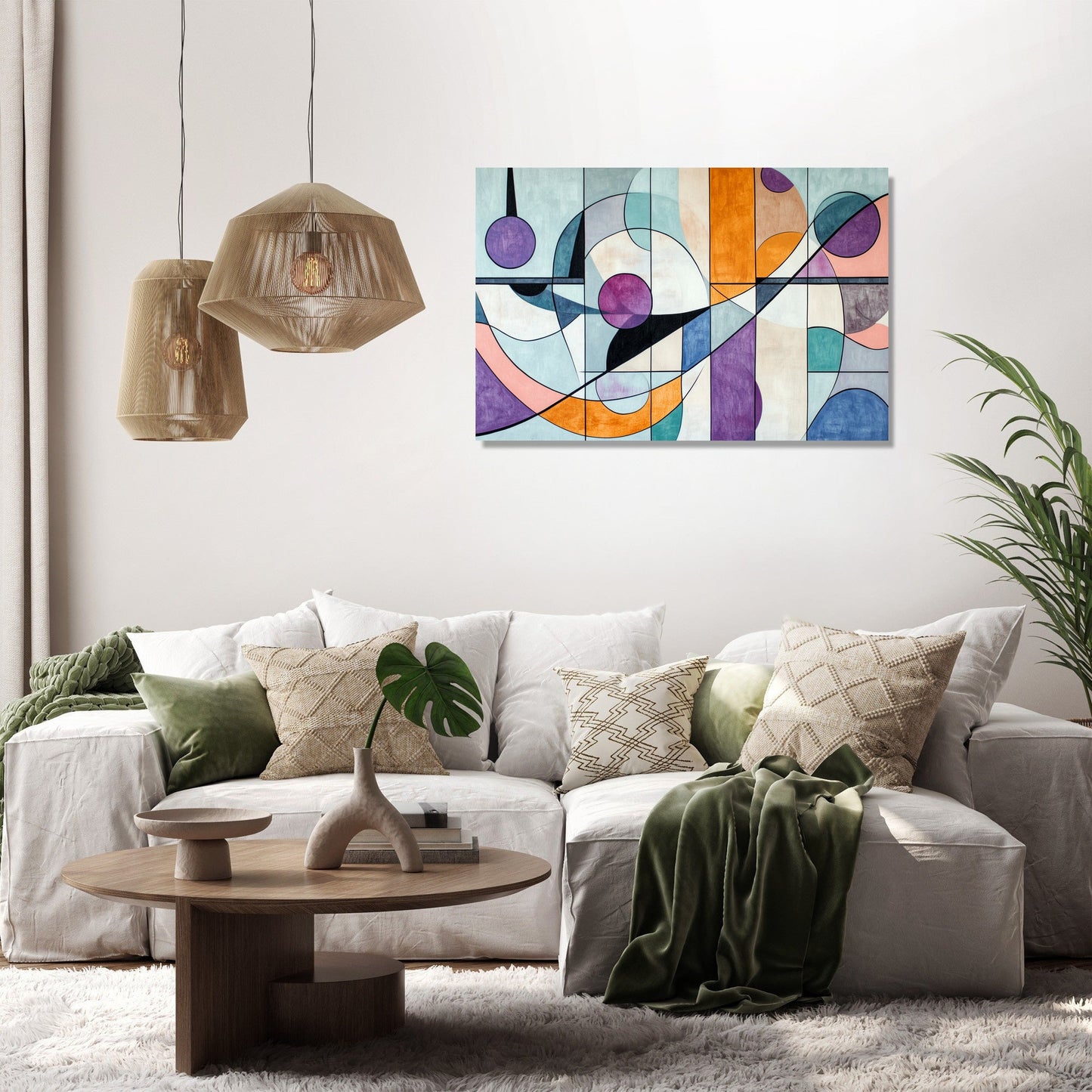 Tranquil Shapes Canvas
