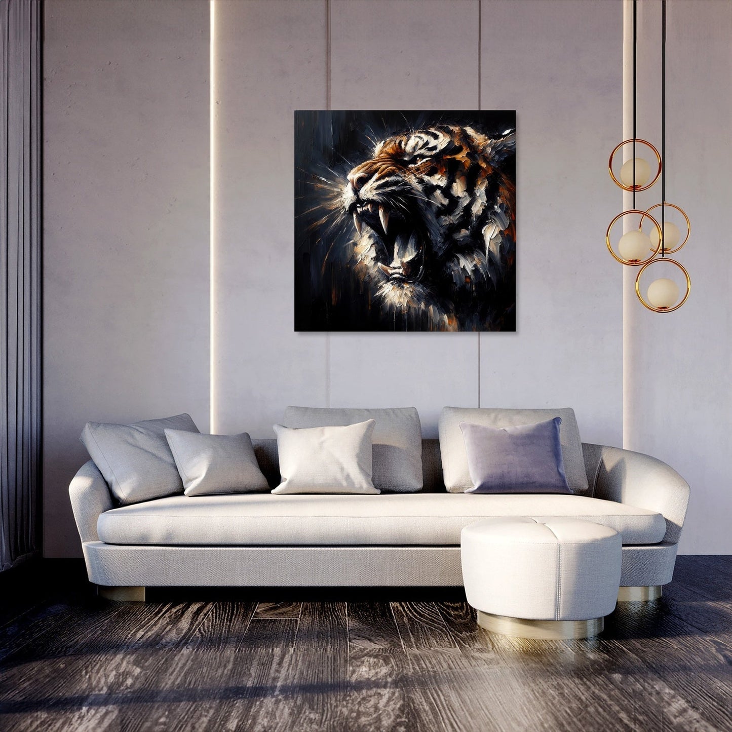 Ferocity Tiger Roar Canvas