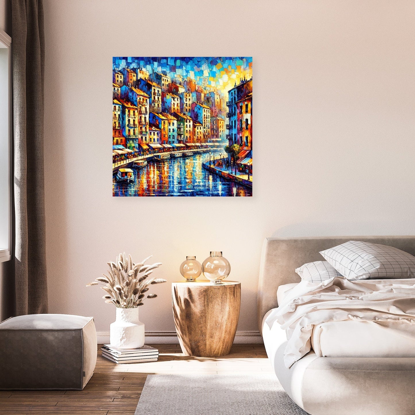 Riverfront Harmony Canvas