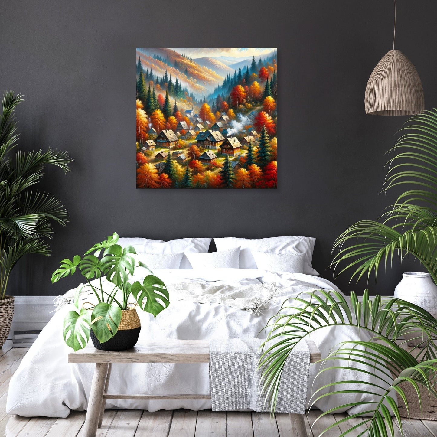 Autumnal Haven Canvas
