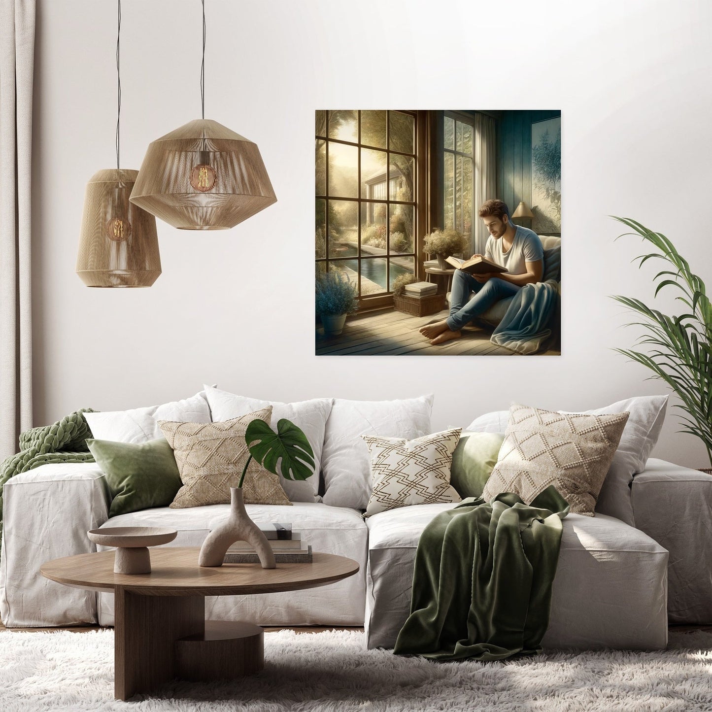 Reader's Haven Canvas