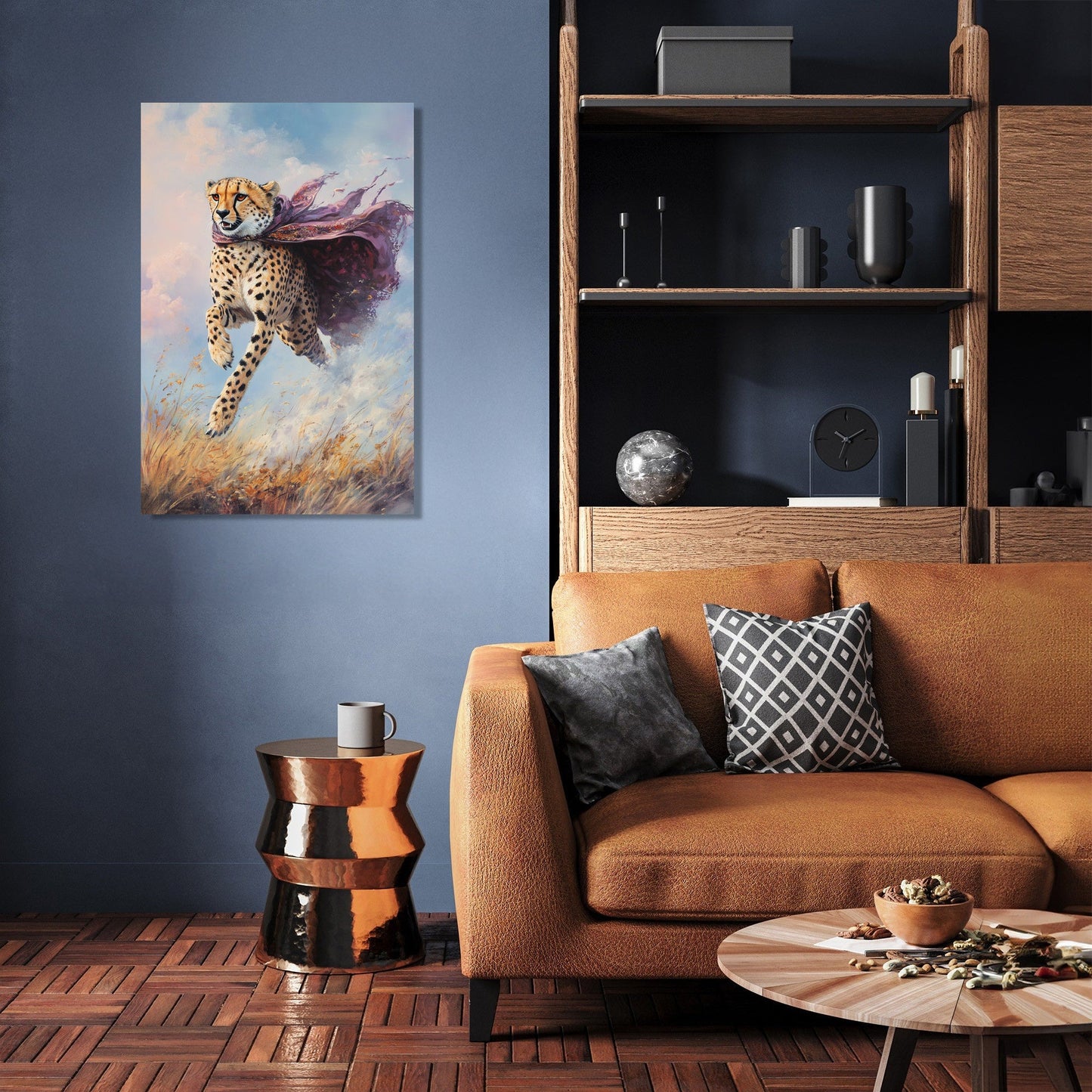 Cheetah’s Flight Canvas