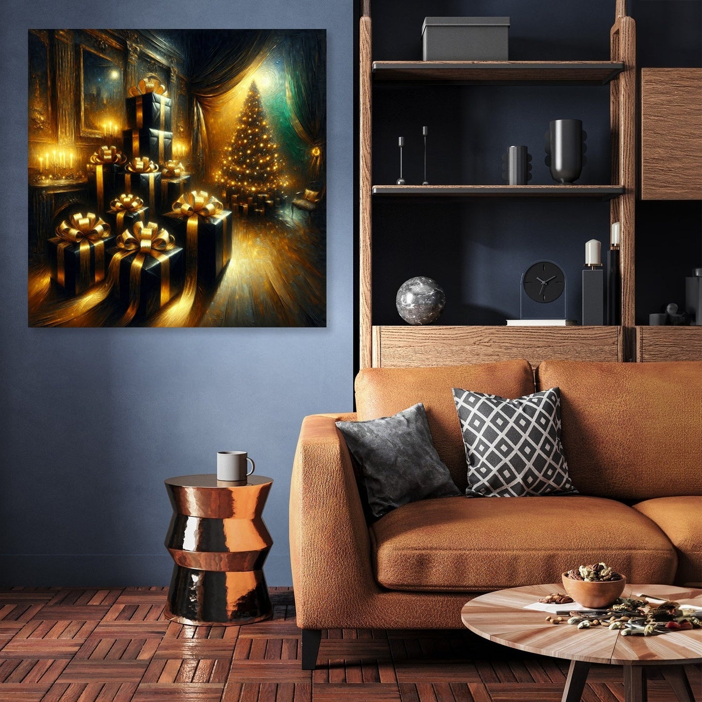 Midnight Christmas Memory Canvas