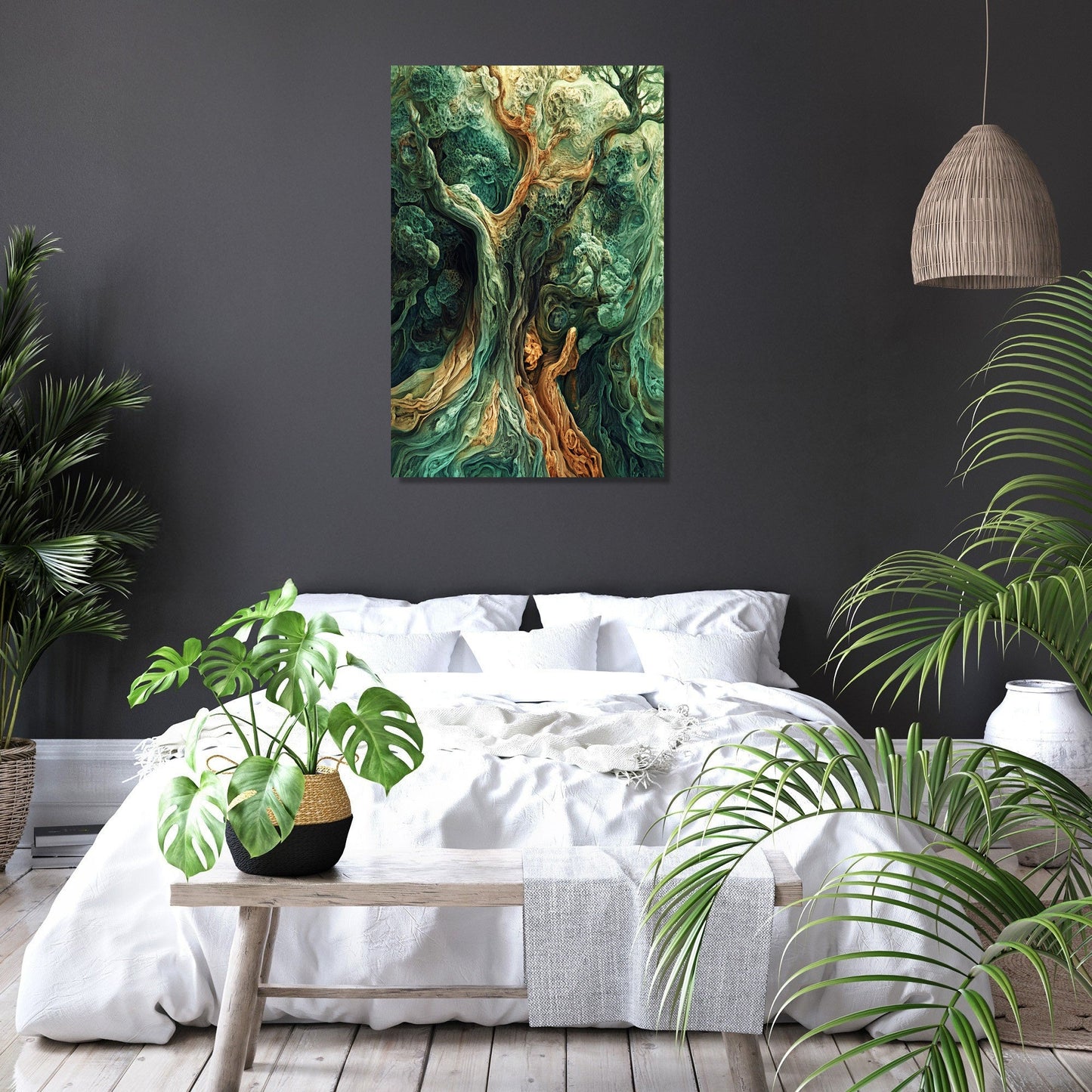 Enigmatic Forest Canvas