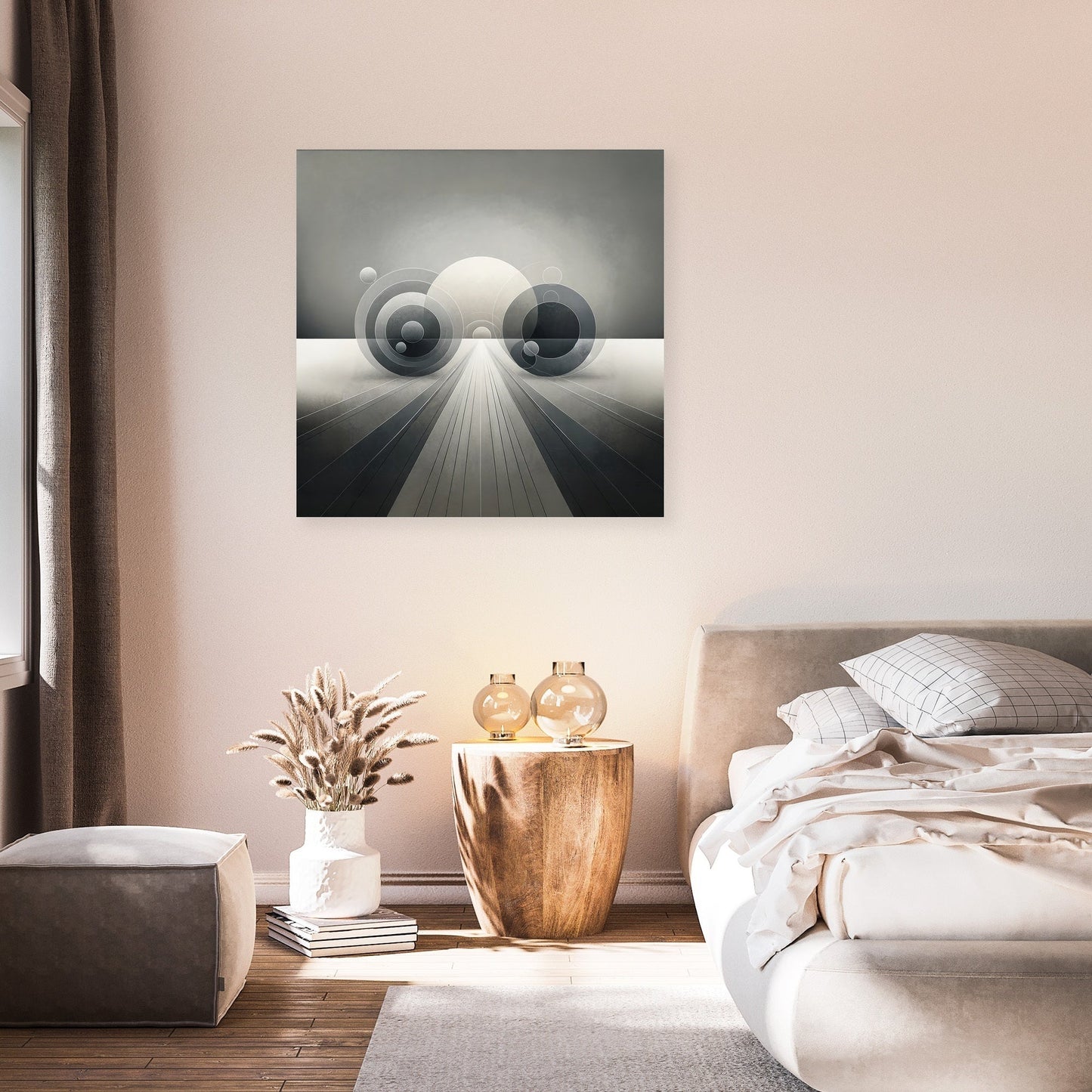Grey Harmony Canvas