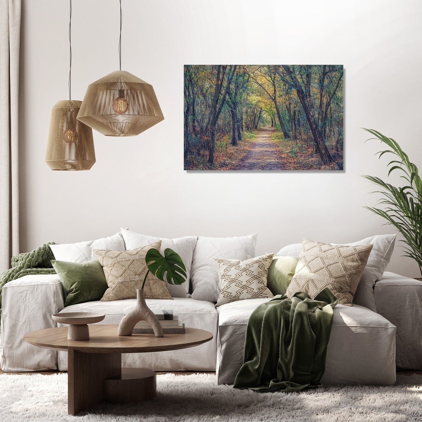 Nostalgic Wild Berry Canvas