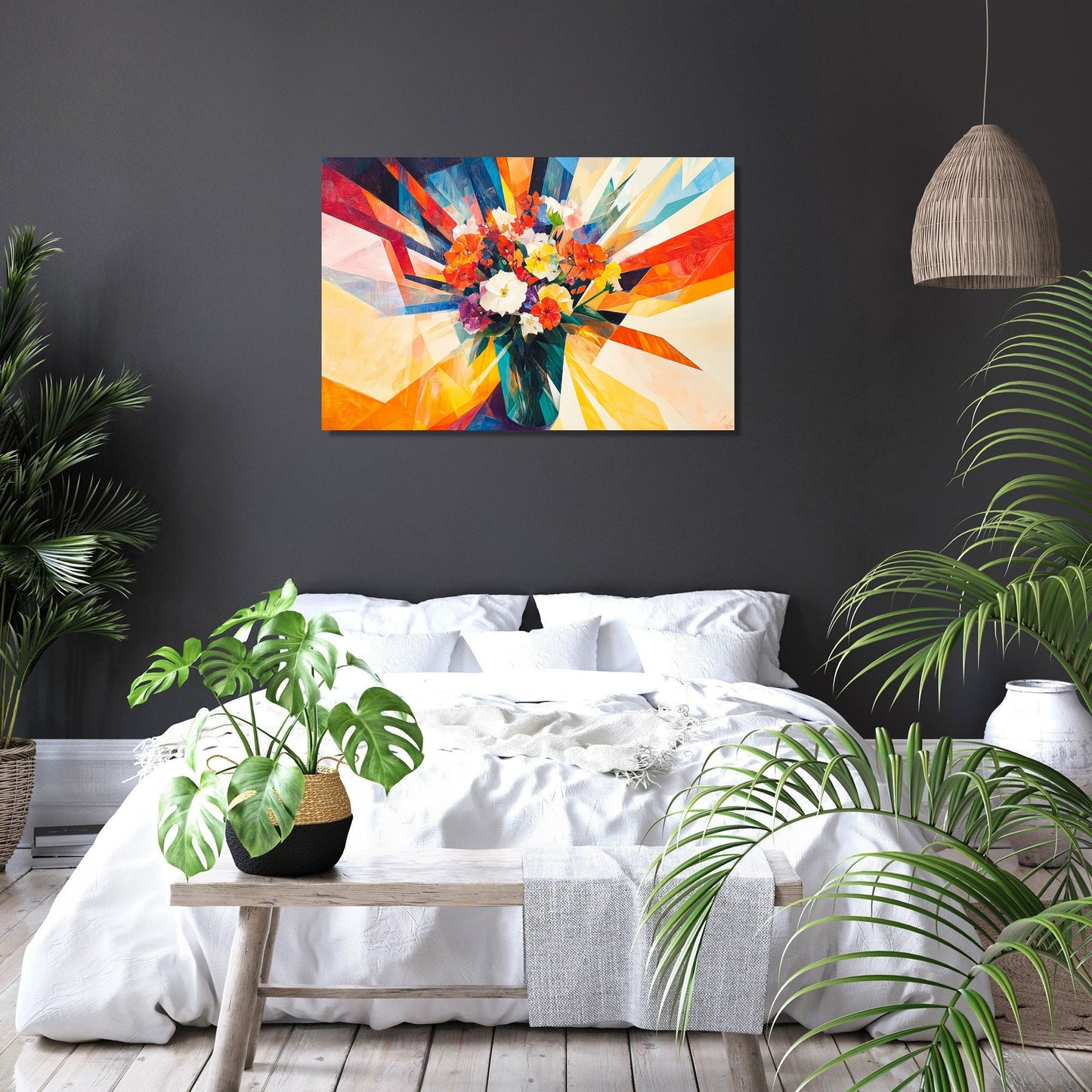 Floral Explosion Canvas