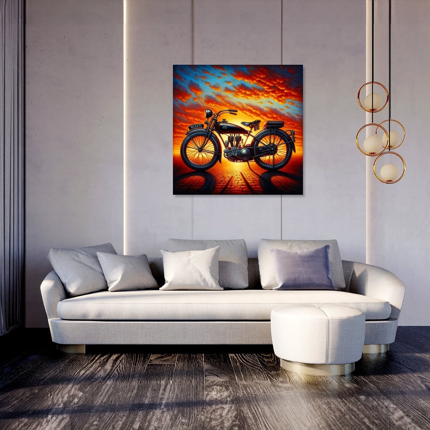 Sunset Ride Canvas