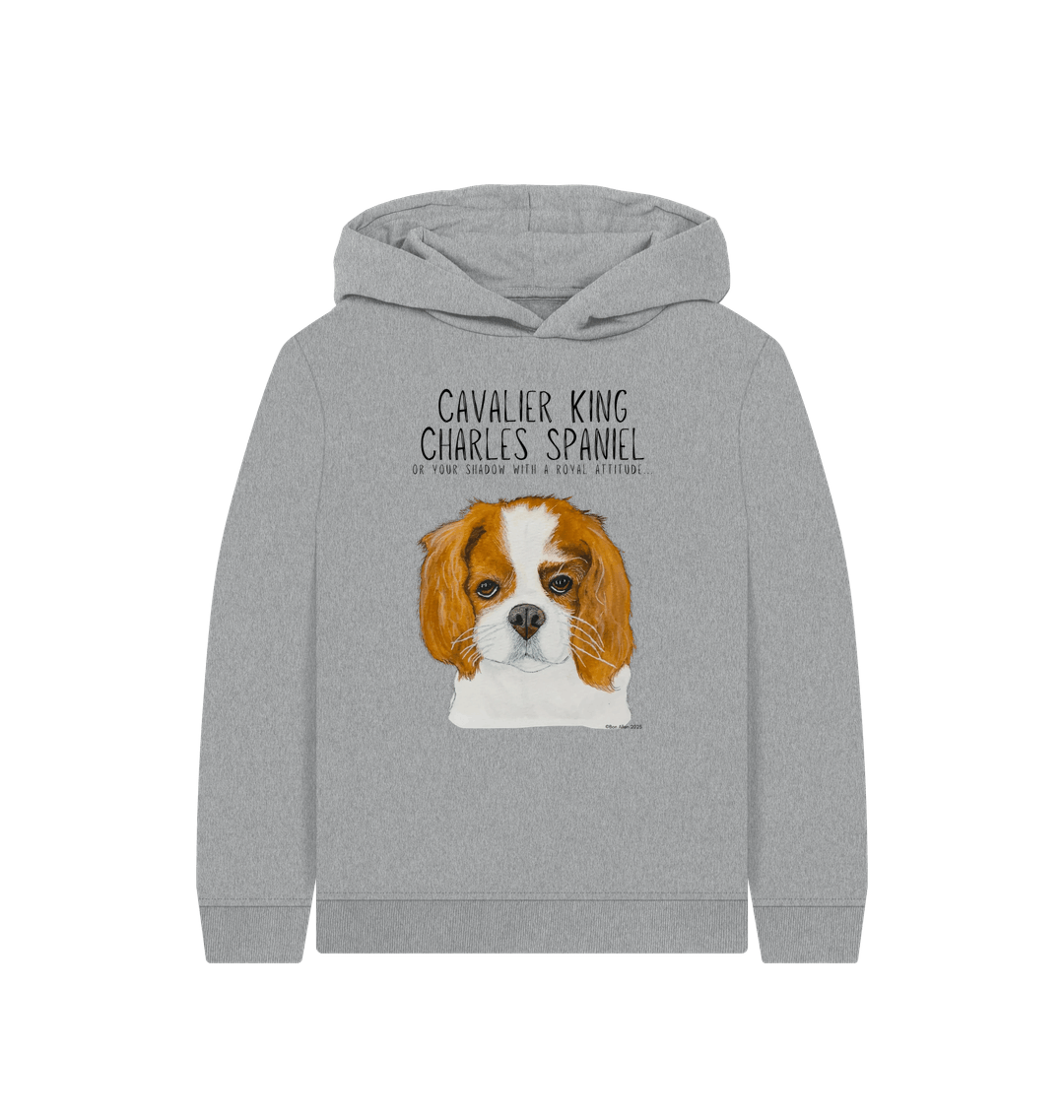 Little Monarchs & Muzzles: Eco Kids Hoodie for Pup-Loving Royalty