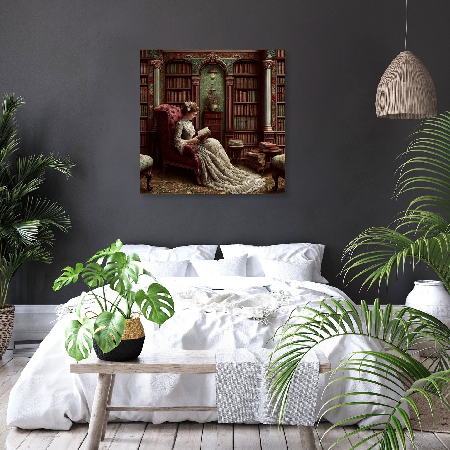 Literary Reverie Canvas