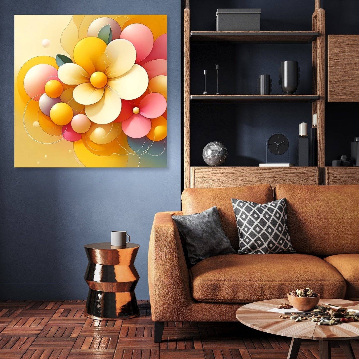 Happiness Bloomed Canvas