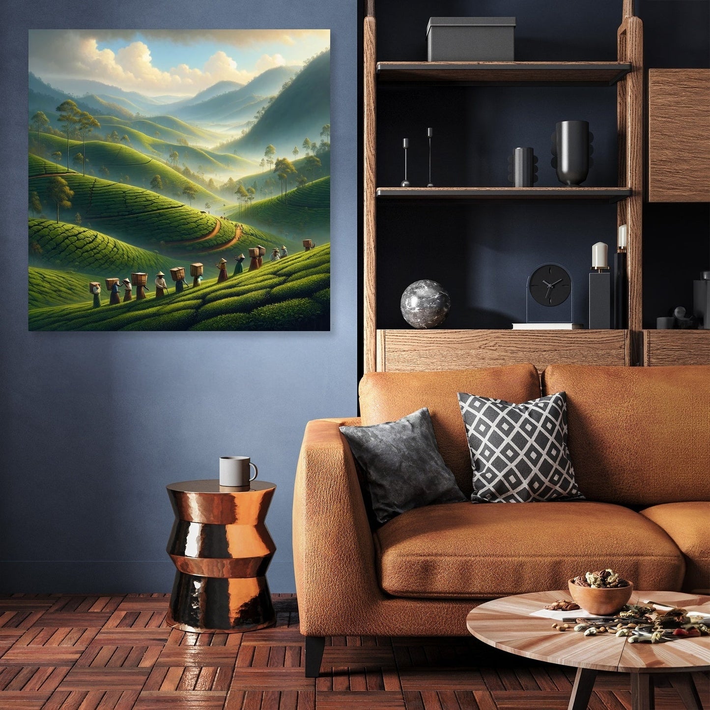 Serenity in Tea Country Canvas