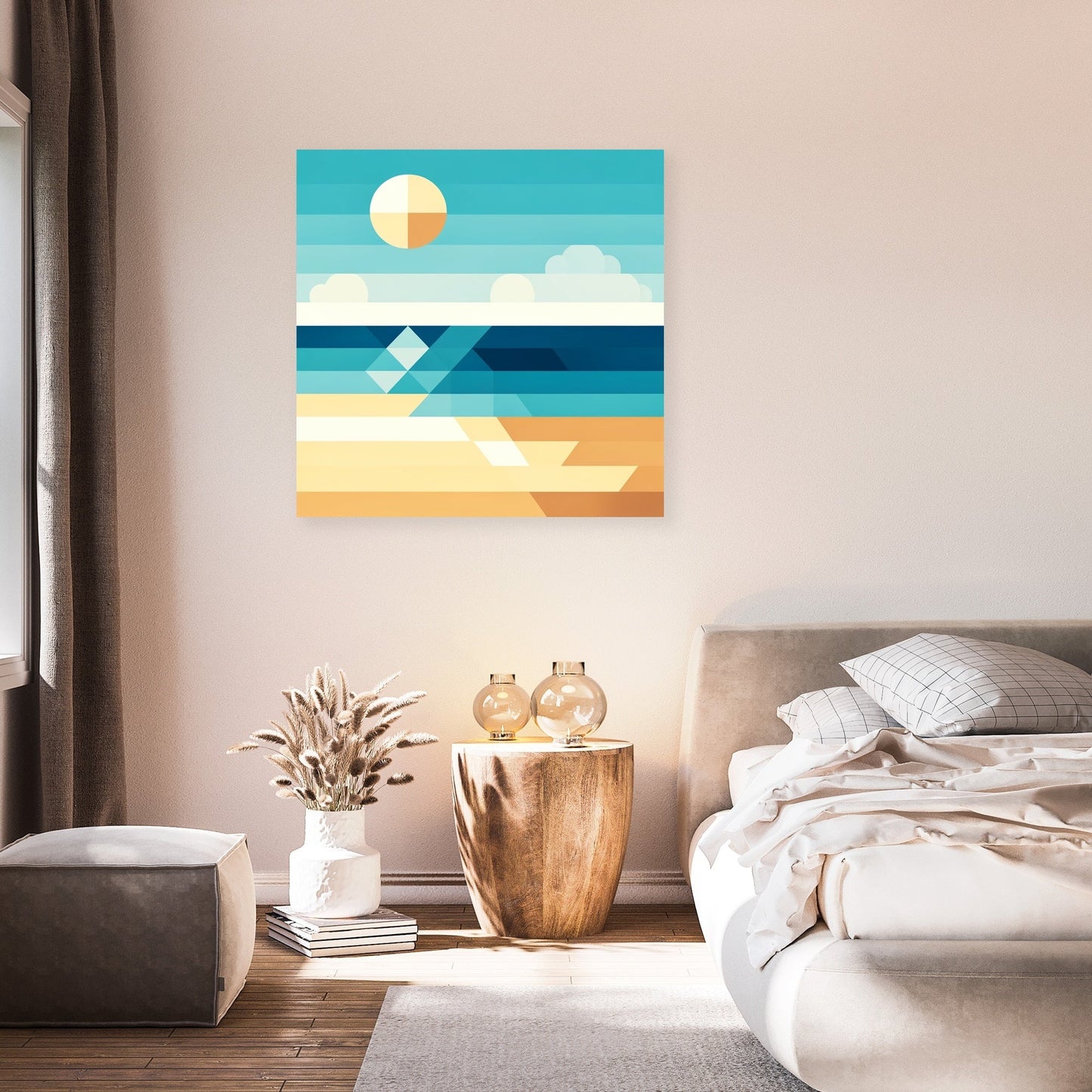 Coastal Calm Canvas
