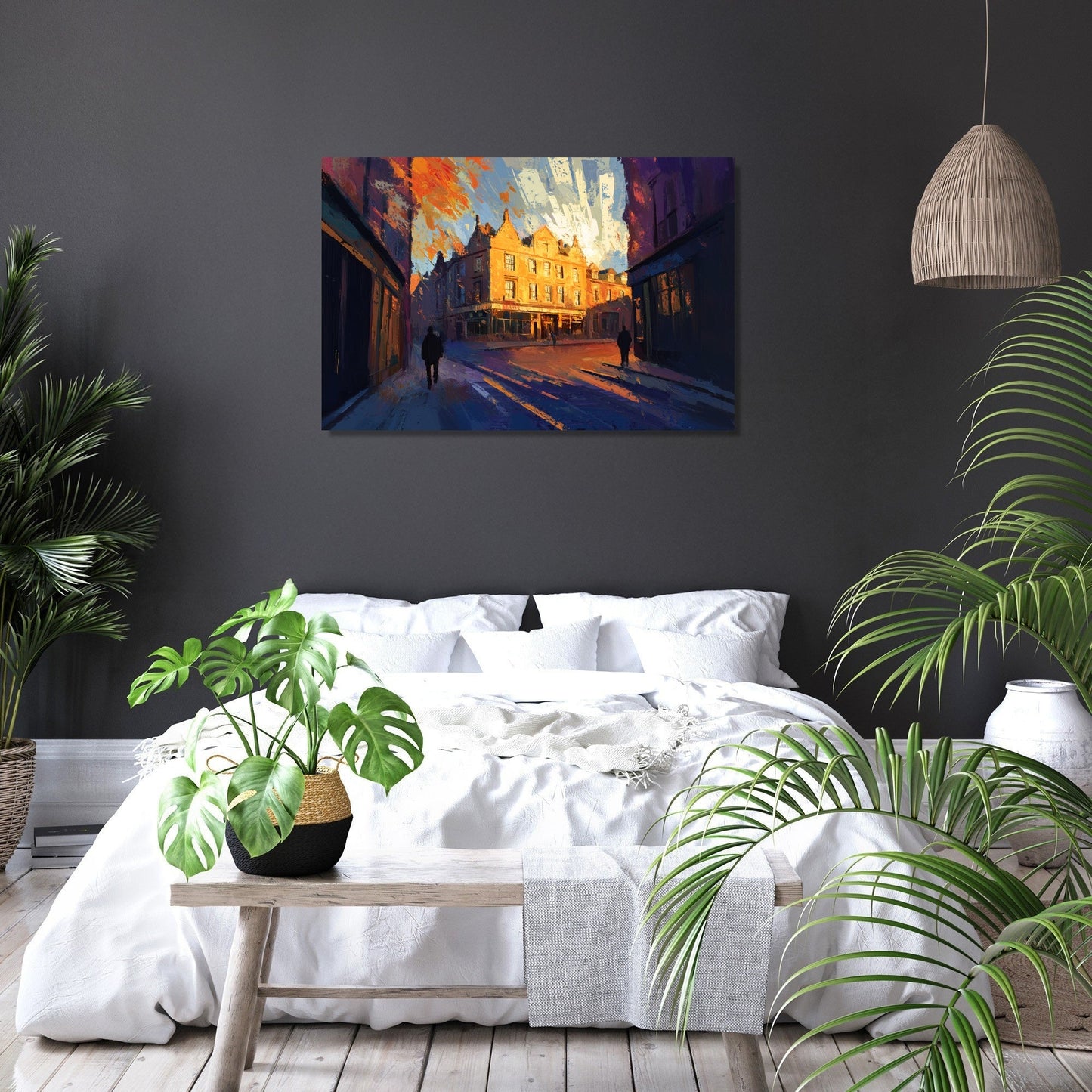 Golden Memories of Jericho Canvas