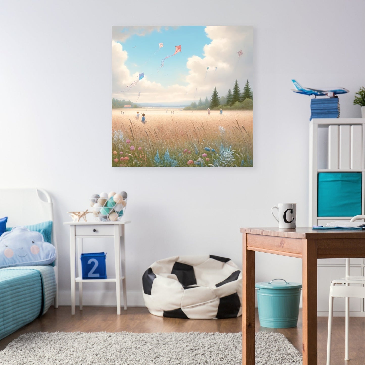 Kite Flyers Canvas