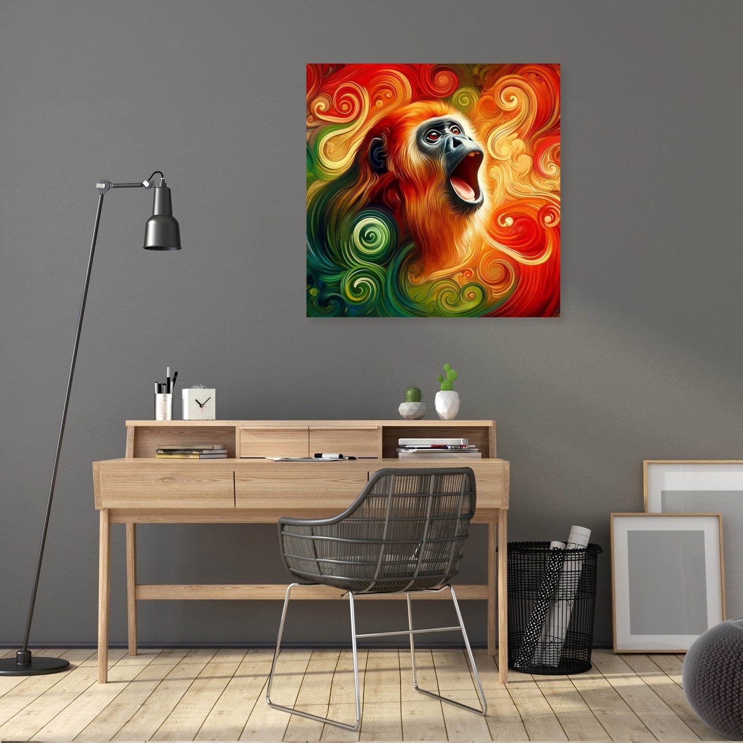 Howler Monkey Canvas