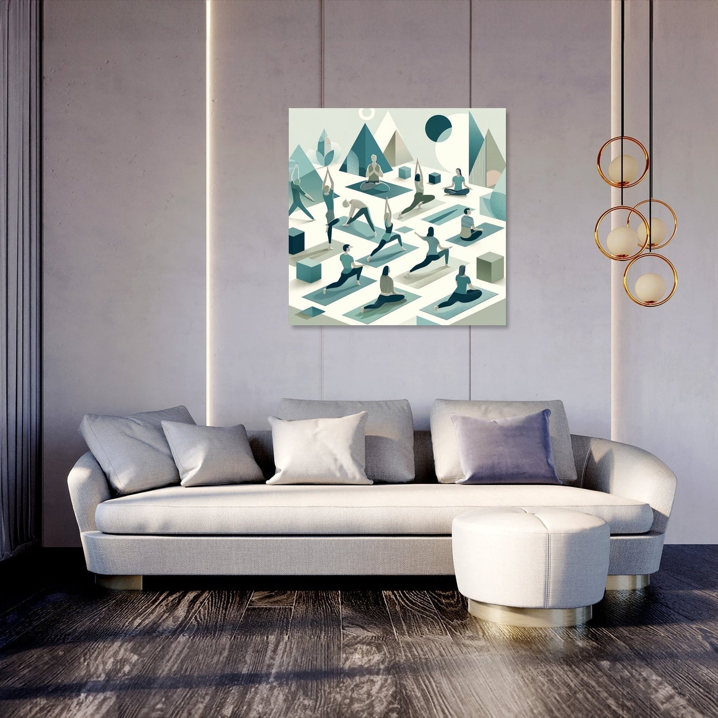 Yoga Serenity Canvas