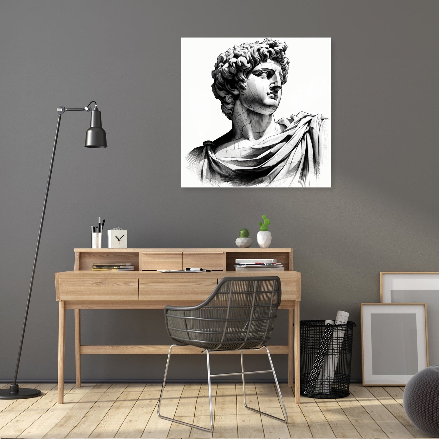 Marble Grace Canvas
