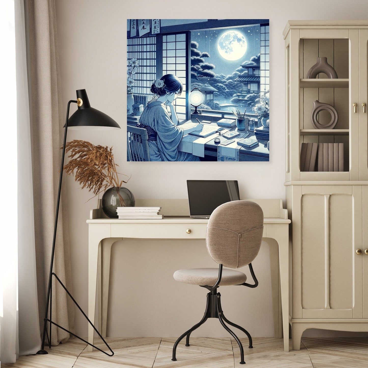 Moonlit Memoir Canvas