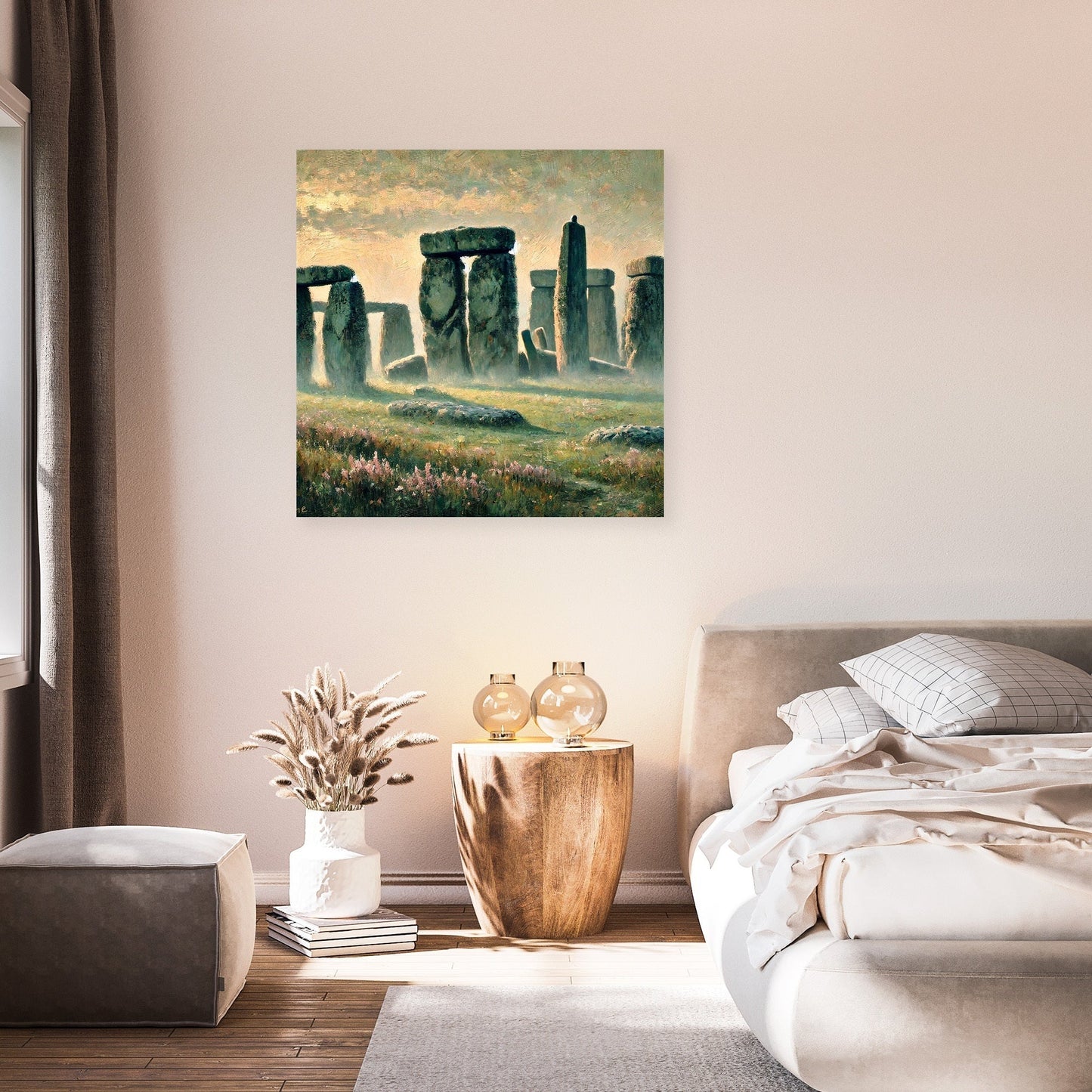 Stonehenge Dawn Canvas