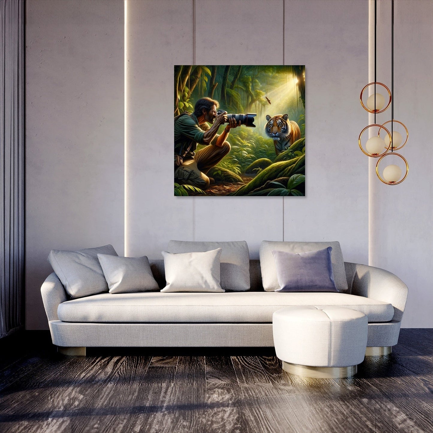 Tiger's Eye Canvas