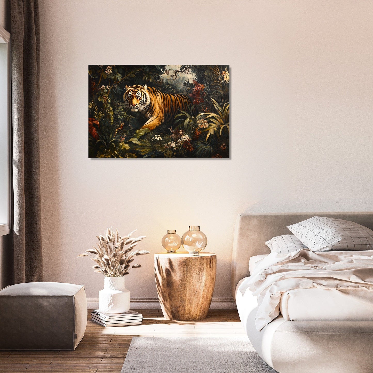 Tiger's Lethal Gaze Canvas