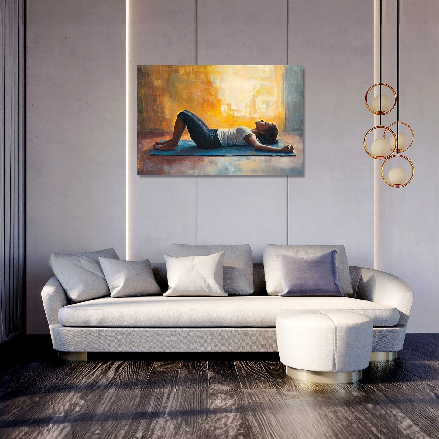 Post-Workout Serenity Canvas