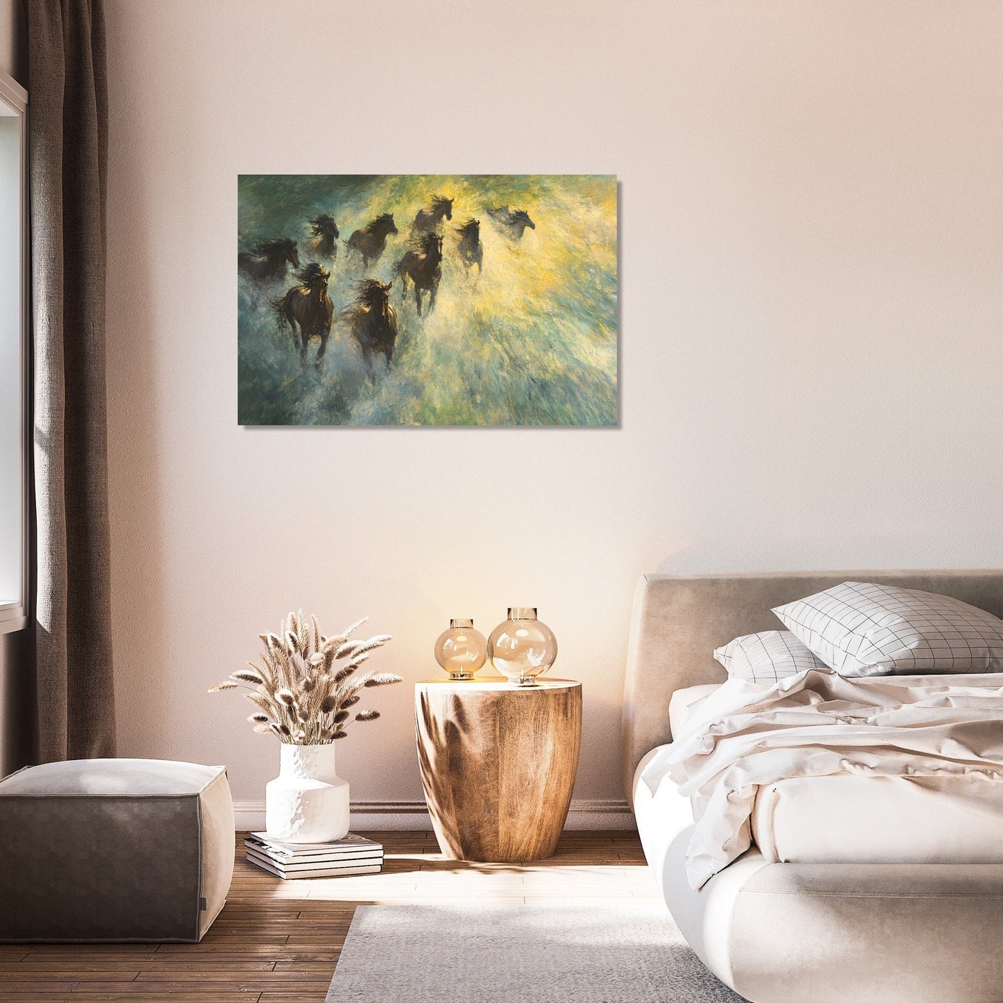 Galloping Horses Canvas