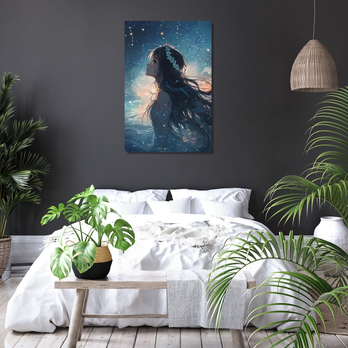 Starry Sea Princess Canvas