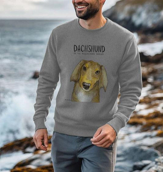 Long Haired Hot Dog Sweatshirt – For the Fearless Doxie Fans!