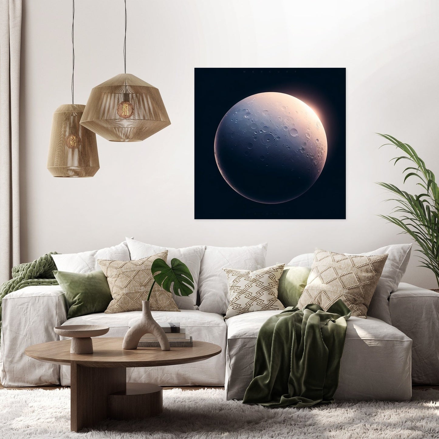 Mercury's Morning Canvas