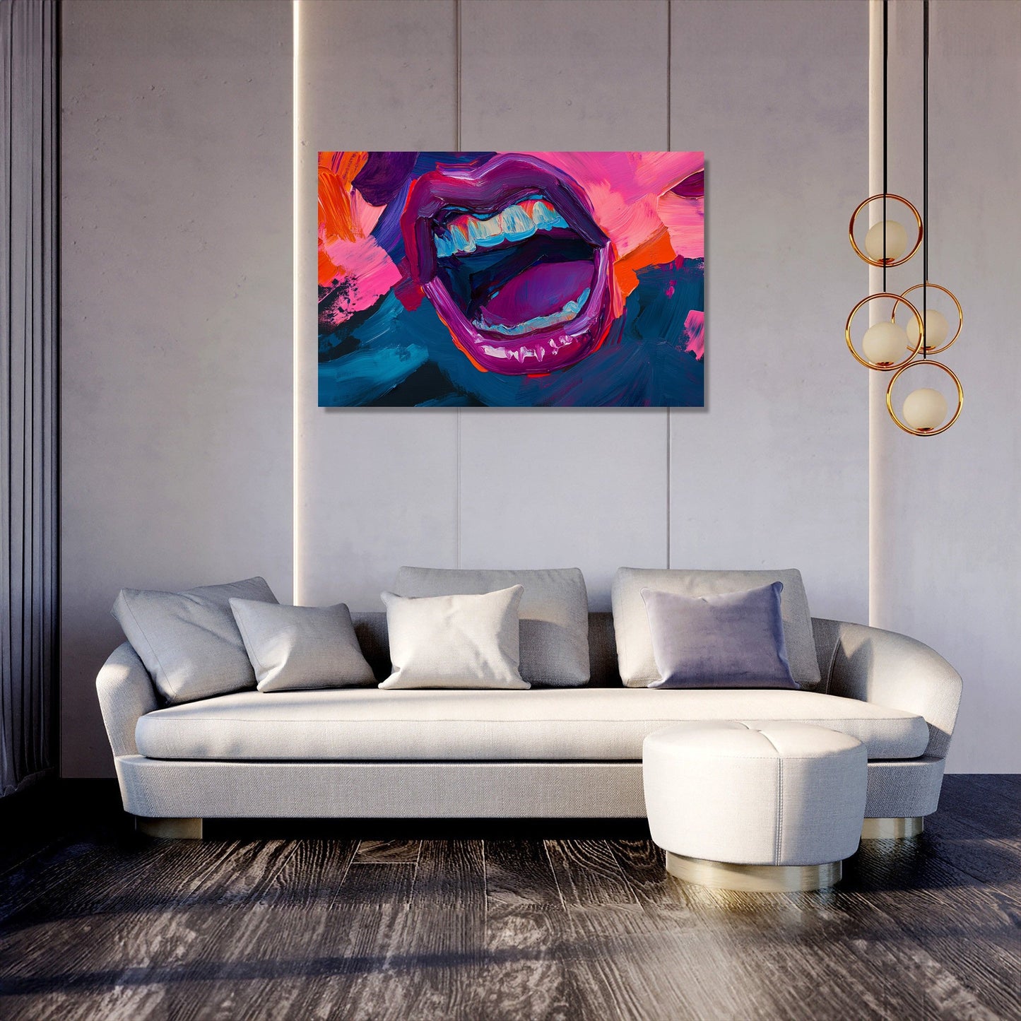 Silent Scream Canvas