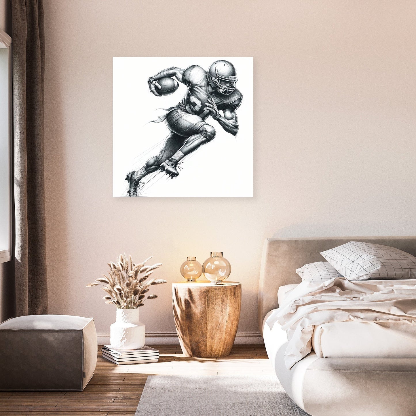Agile Football Sketch Canvas
