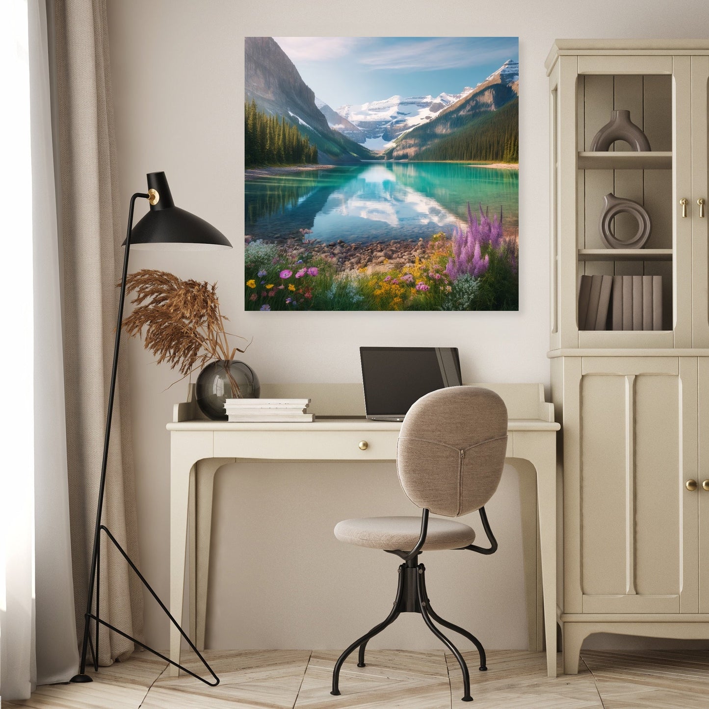 Lake Louise Tranquility Canvas