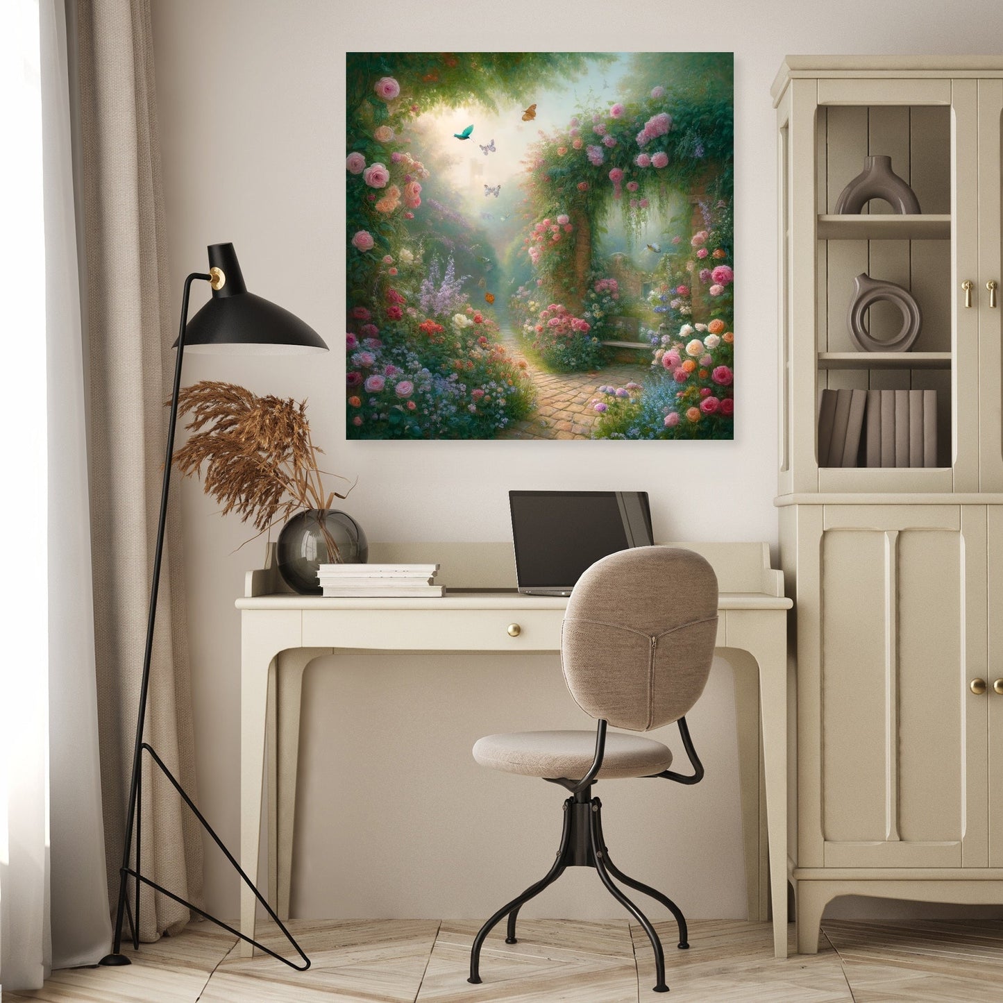 Secret Garden Retreat Canvas