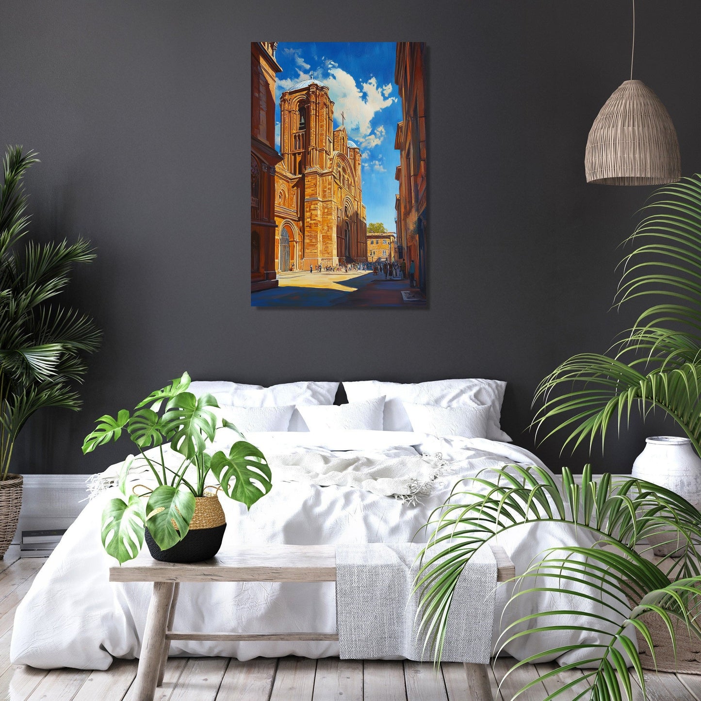 Saint-Sernin Heritage Canvas