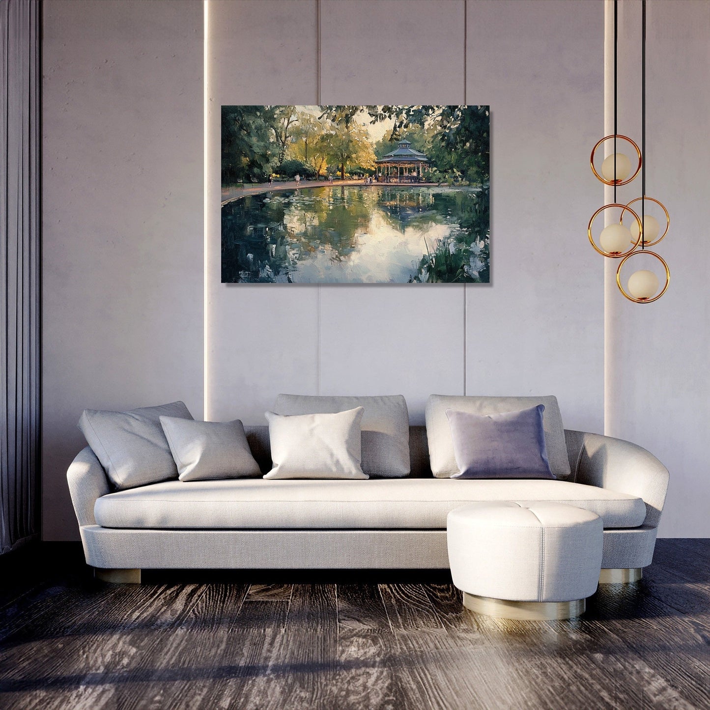Walpole Park Nostalgia Canvas
