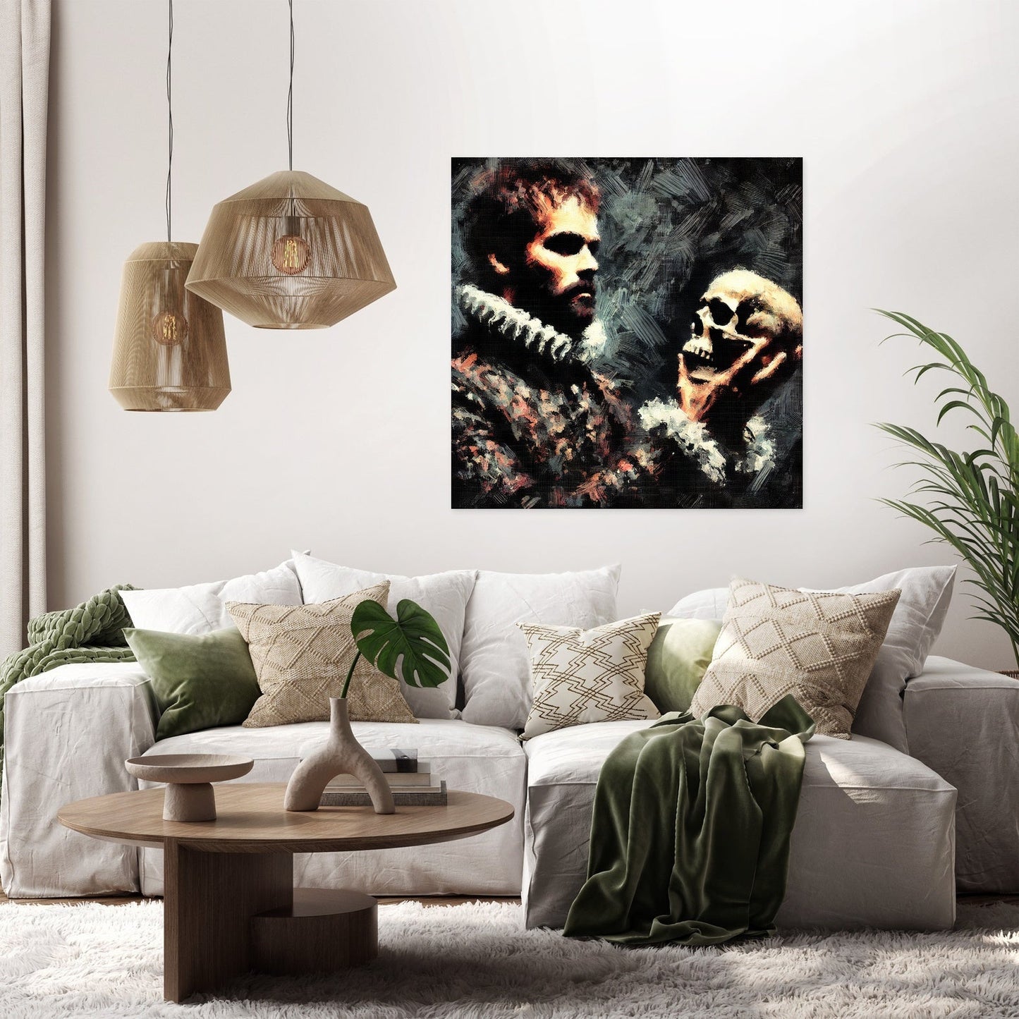 Hamlet's Soliloquy Canvas