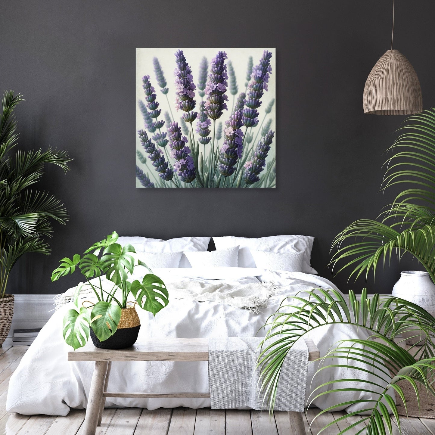 Lavender Serenity Canvas