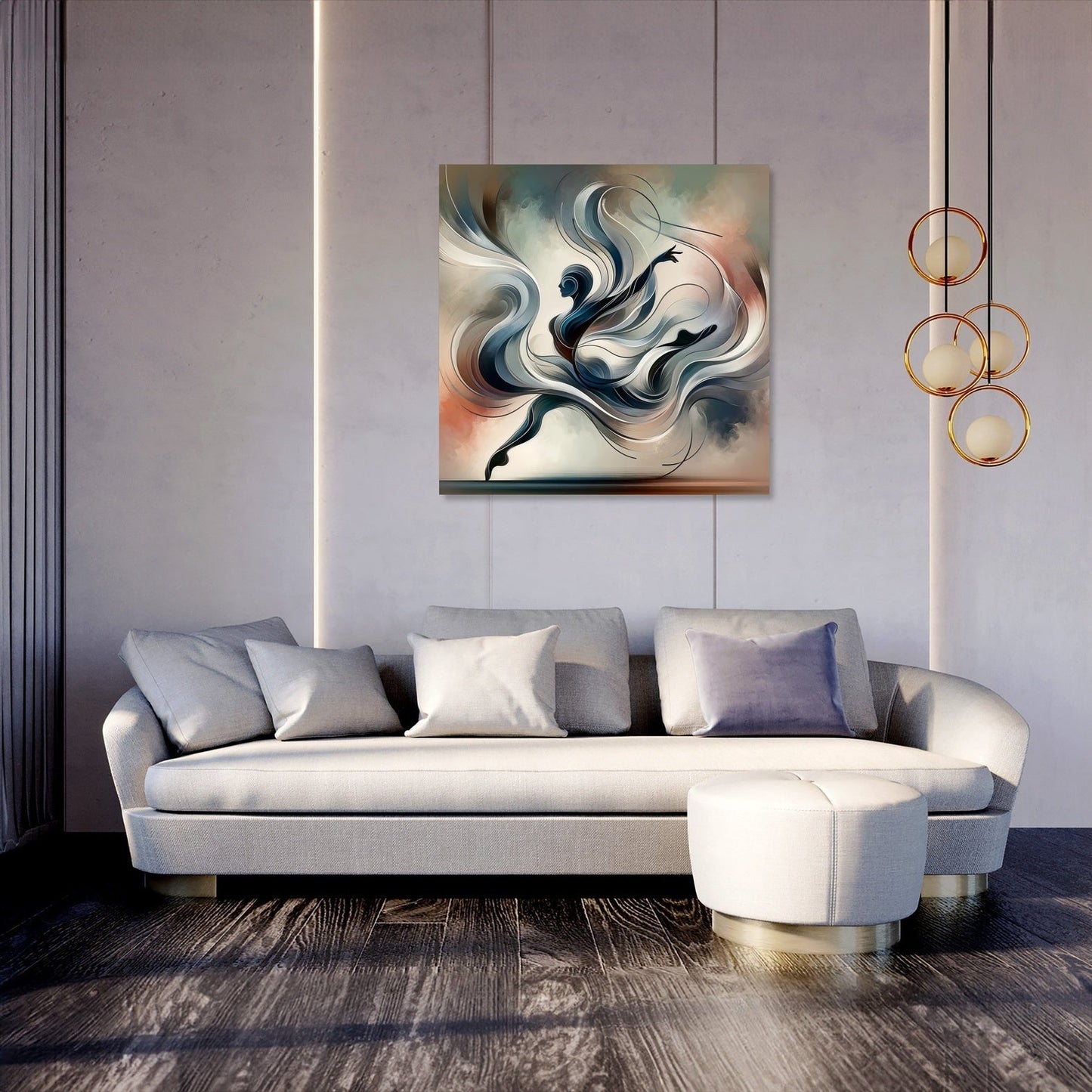 Fluid Dance Canvas