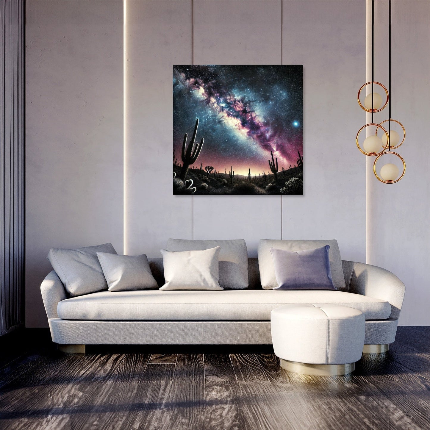 Cosmic Horizon Canvas