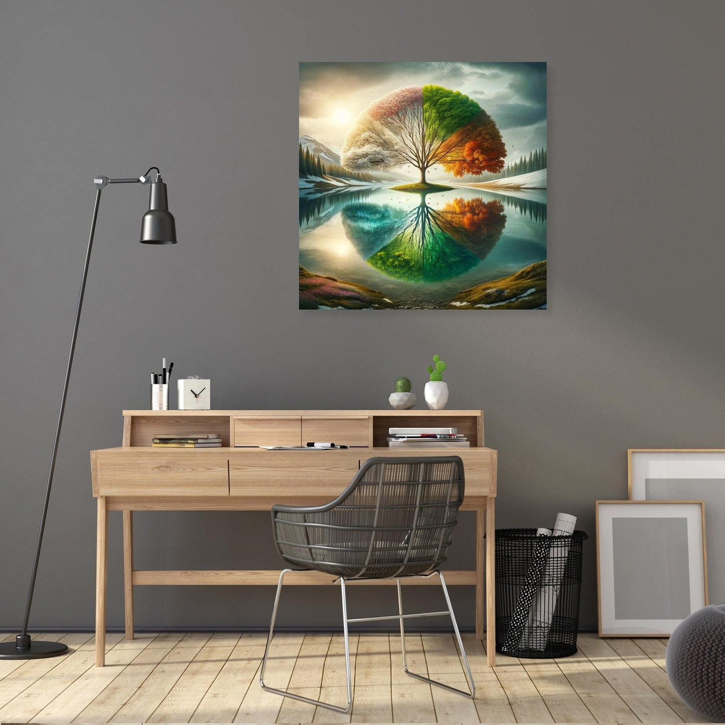 Seasonal Reflections Canvas
