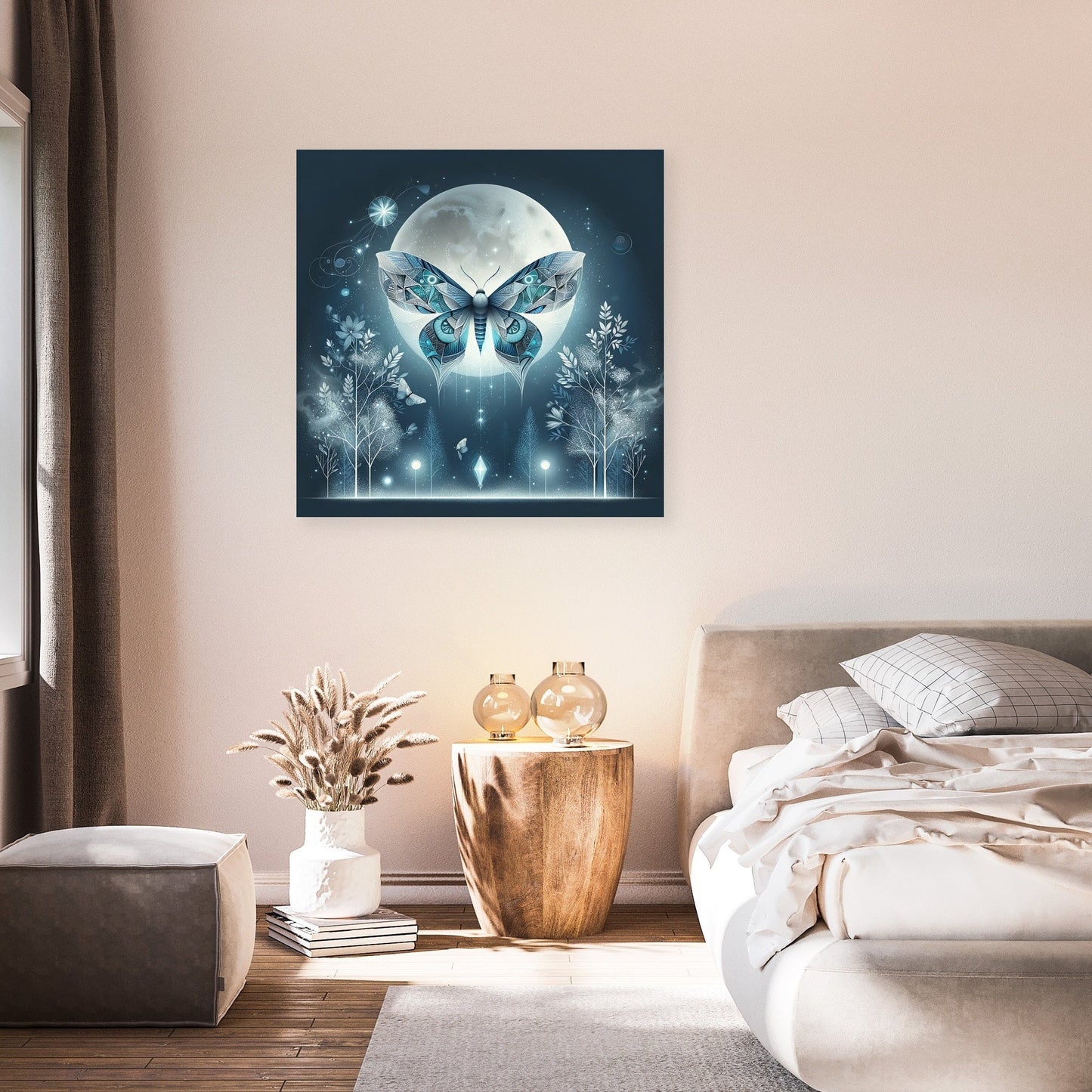 Mystical Moth Canvas