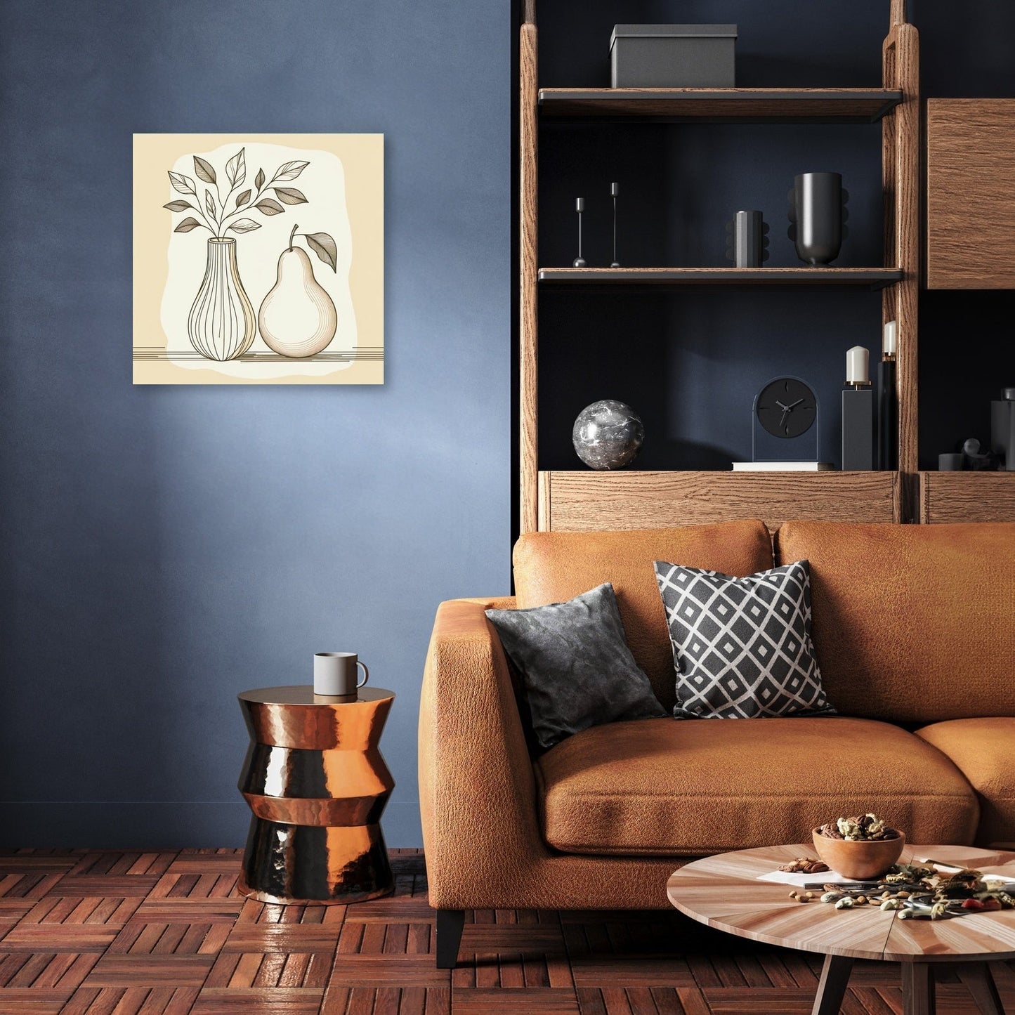Pear and Vase Serenity Canvas